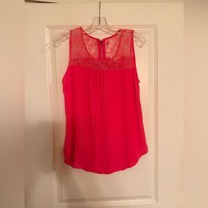Neon Pink blouse